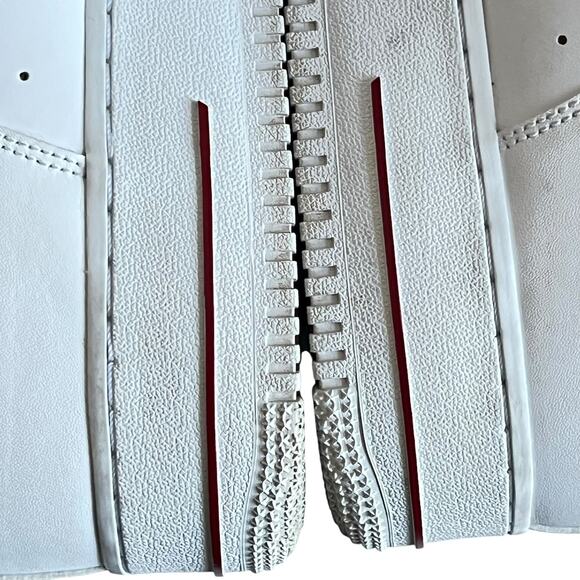 Nike Air Force 1 Low A02423-102 White/ Gym Red Leather Shoes Men 15 - Picture 9 of 15